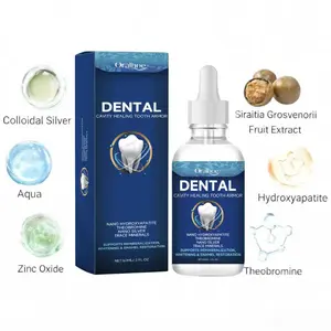 Oralhoe Fluoride-Free Hydroxyapatite Tooth Armor Drops | Enamel Repair, Whitening & Fresh Breath | Gentle Oral Care for Sensitive Teeth | Antibacterial & Daily Use | Easy Application | Long-Lasting Freshness