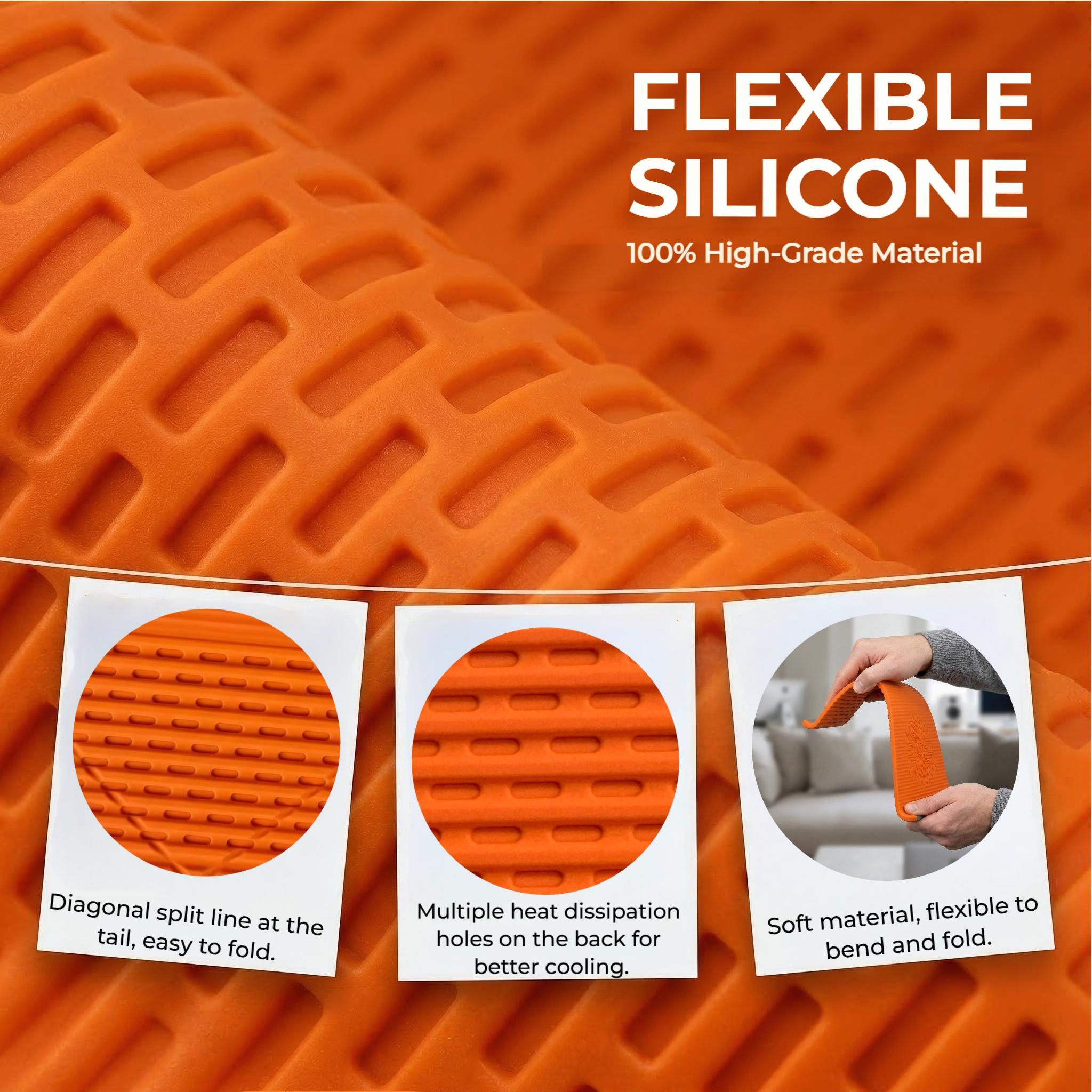 Flexible Silicone Aluminum Phone holder stand, Bendable Rollable Foldable Design, Universal Adjustable Anti-Slip Desktop Mount for Phone Tablet Laptop, Portable Ergonomic Holder for Home Office Travel-YY Flexible Silicone Aluminum Phone holder stand, Bendable Rollable Foldable Design, Universal Adjustable Anti-Slip Desktop Mount for Phone Tablet Laptop, Portable Ergonomic Holder for Home Office Travel-YY