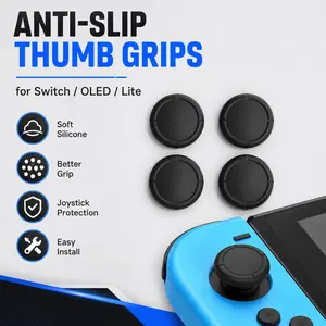 Nintendo Switch Thumb Grips | Replacement Joystick Caps for Switch, OLED & Lite | Gaming Accessories Repair Part  Decorate the joystick cover