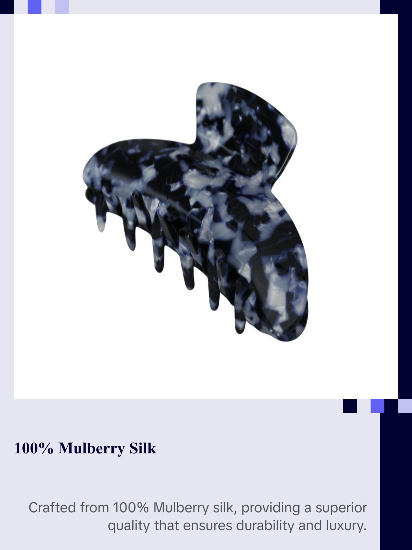 100% Mulberry Silk Heatless Curling Headband and Scrunchie Set