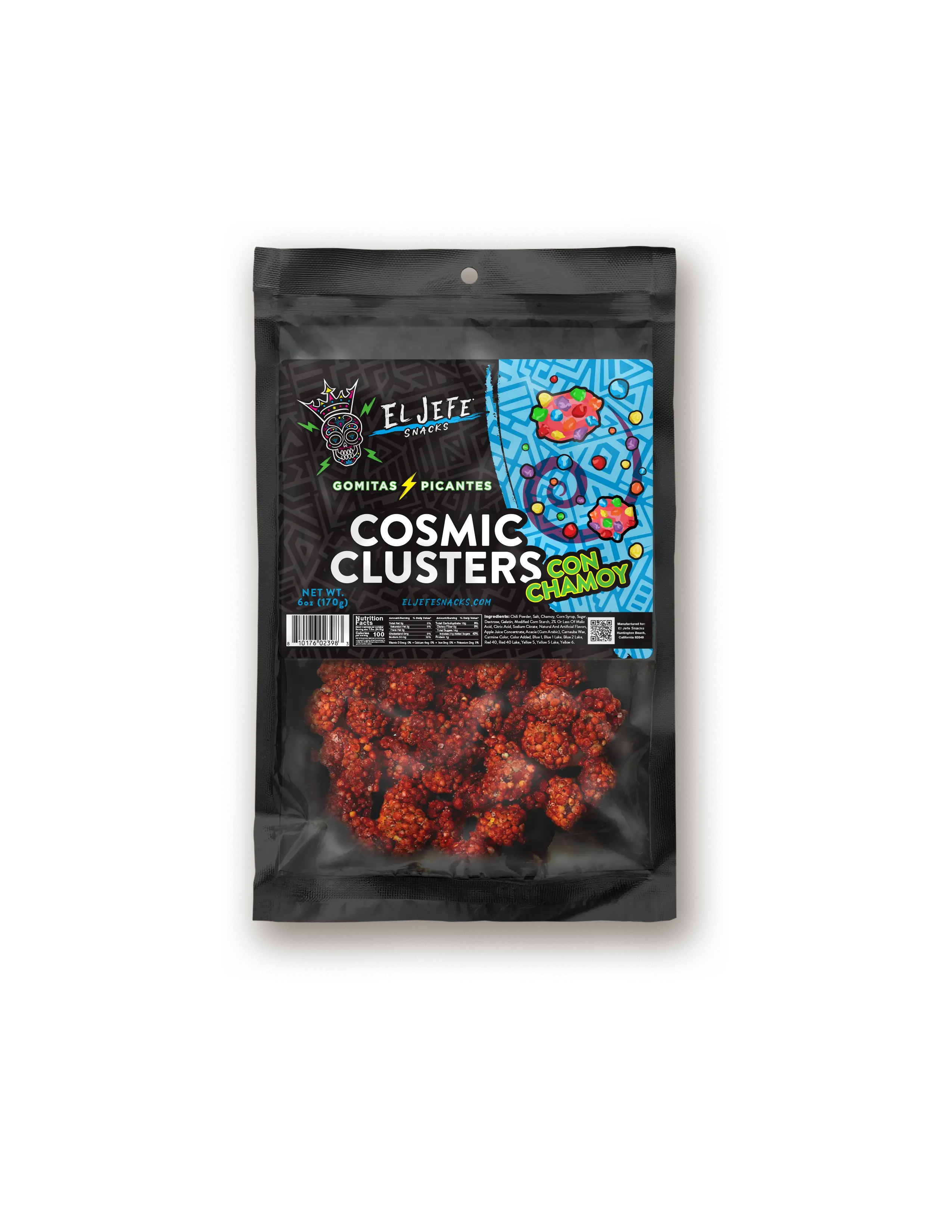 El Jefe Cosmic Clusters Con Chamoy Wet Candy