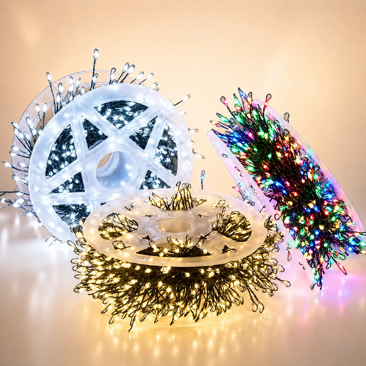 Halloween LED Fairy String Lights, 65.6ft, 600 LED Bulbs, USB Powered, Remote Control Firefly Lights, Ideal for Festivals, Birthday Decor, Parties, Fairy Lights