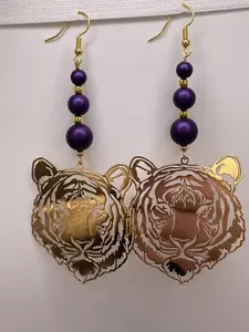LSU Tiger Earrings