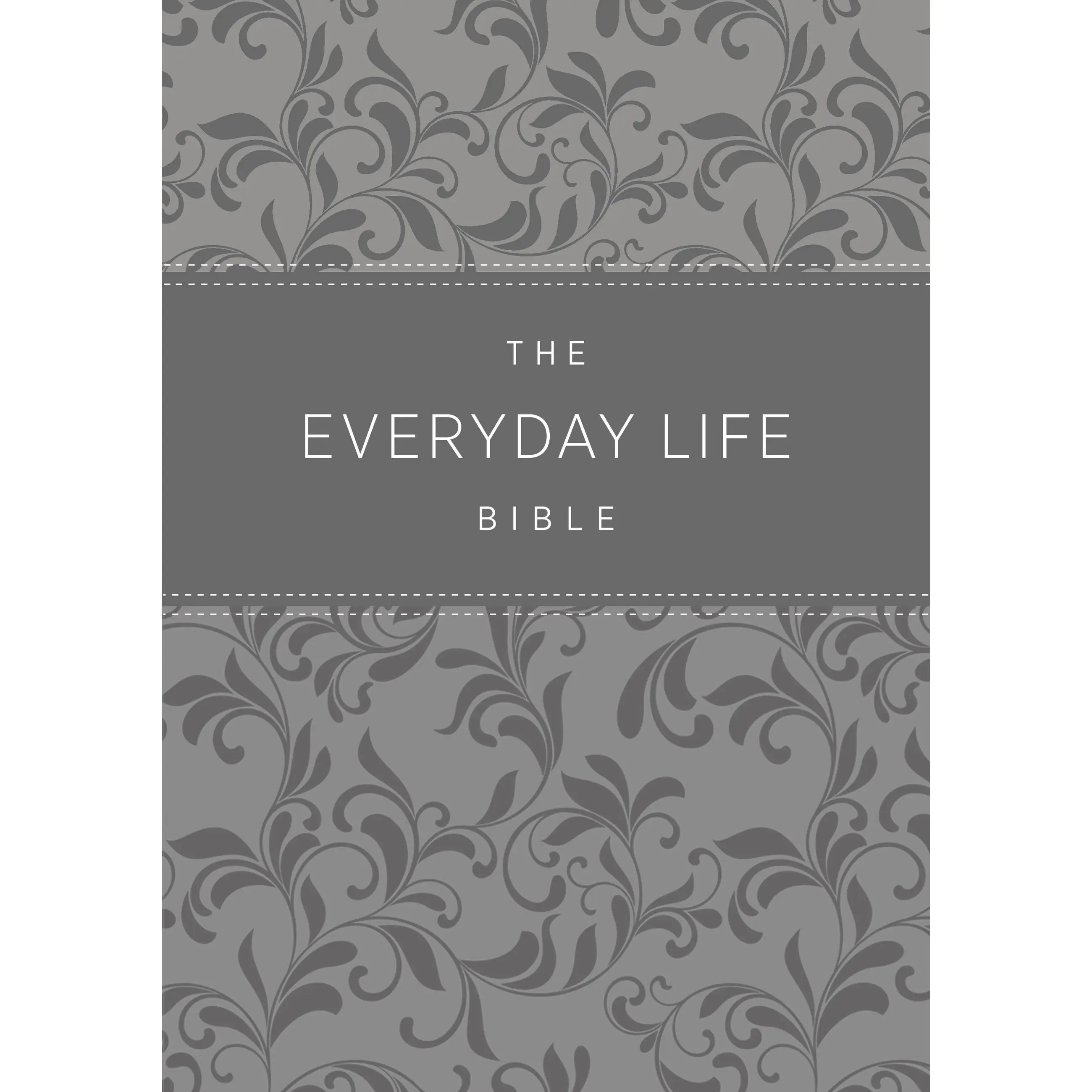 The Everyday Life Bible: Gray LeatherLuxe® by Joyce Meyer [Hardcover Book]