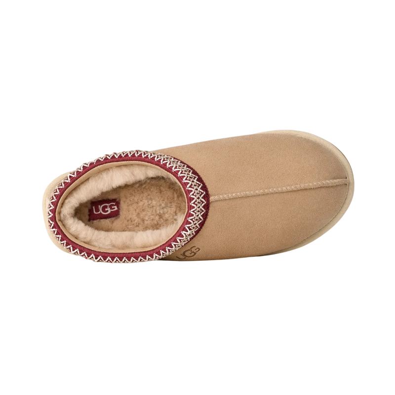 UGG Tasman II Slipper Driftwood Biking Red Men's Authentic Sneaker 1174671-DWD Original Sand Beige Brown Cozy Comfortable Fuzzy Warm Winter Unisex Shoe