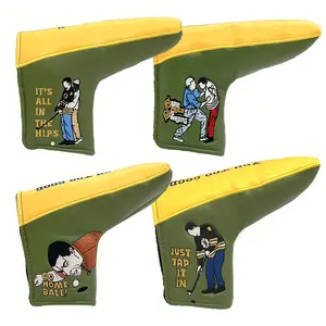 Golf Club Protective Cover, Golf Putter, Durable Dust-Proof Golf Accessories, Fashionable Design, Multiple Styles Available, Best Protection for Clubs