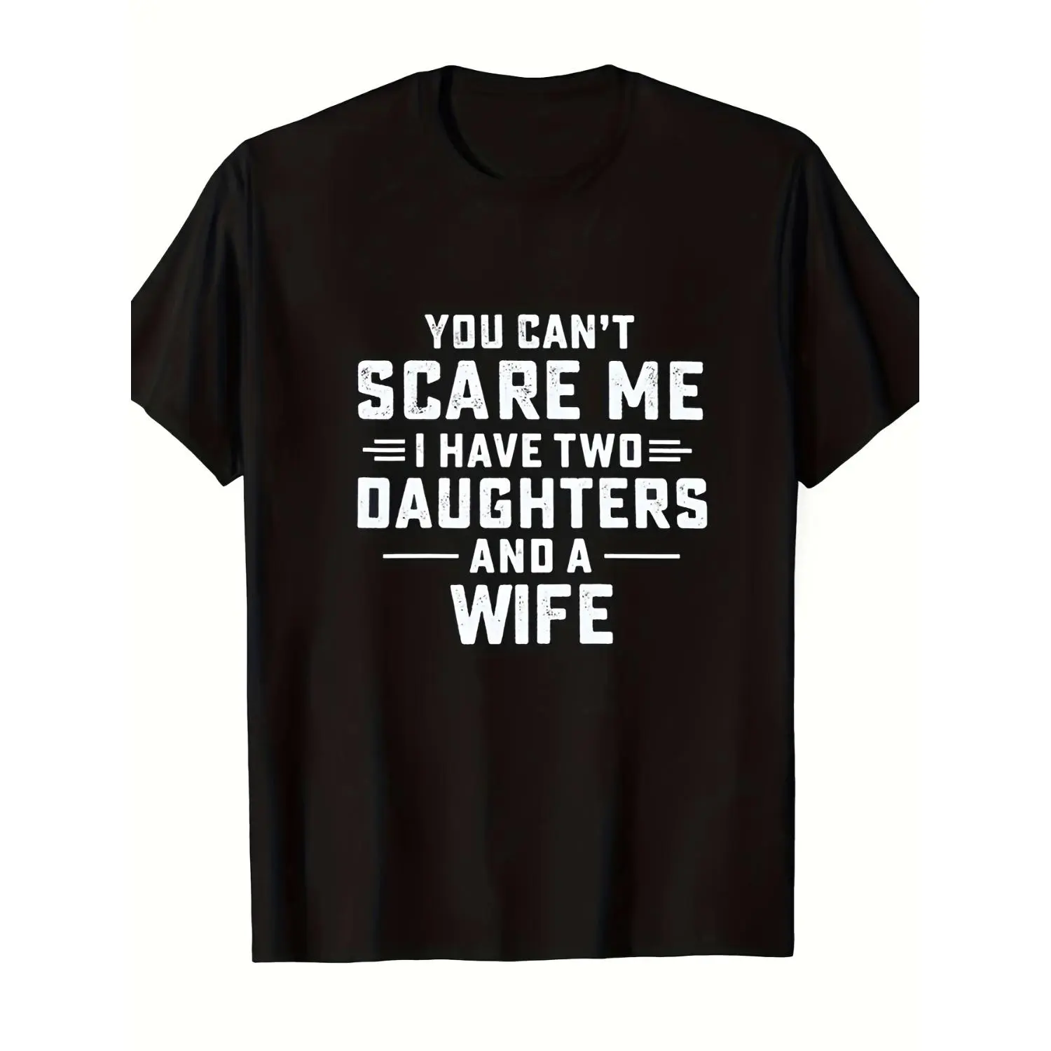 [Mens Funny T-Shirt] Funny Personality Men's Short-Sleeve T-Shirt | European and American Fashion Letter Print