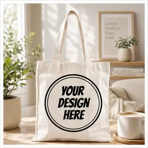 Customizable Cotton Canvas Tote Bags - Wedding Party Favors, Personalized Sewing Accessories Gift