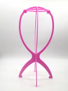 One piece | Adjustable Wig Display Stand｜360° Rotating Wig Head Holder｜Portable & Foldable｜Salon & Home Use｜Sturdy Support for All Wig Types