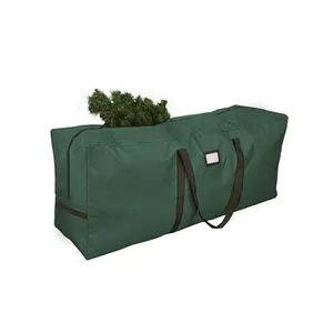 600D Oxford Xmas Tree & Moving Bag - Waterproof Storage Tote for Holiday Decor & Packing(green) Cloth Organiser