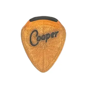 Cooper Picks 6-Pack with Amazing Cooper Fin, Ideal for Guitar Playing