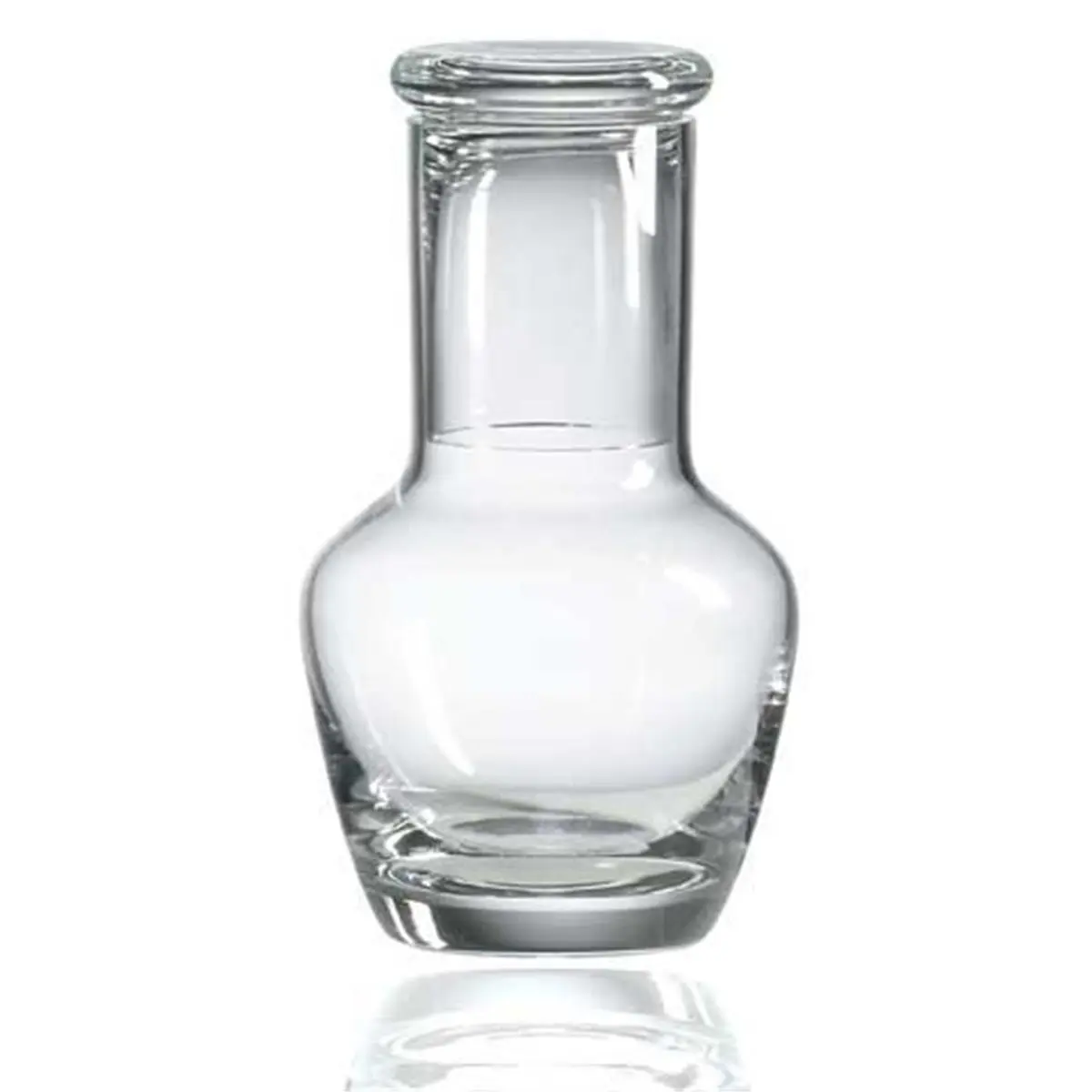 212 MAIN Ravenscroft Crystal Water Carafe - W2730 Waldorf Handmade, 16oz Lead-Free Glass, 7.5 in Height, Classic Elegant Jug, Kitchenware Hotel Use Accessory