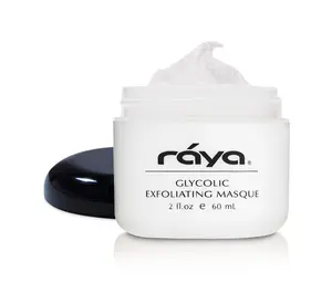 Raya Glycolic Exfoliating Masque with AHA and BHA (G-611) | Exfoliating Facial Treatment Mask for All Non-Sensitive Skin | Made with Alpha and Beta Hydroxy Acids