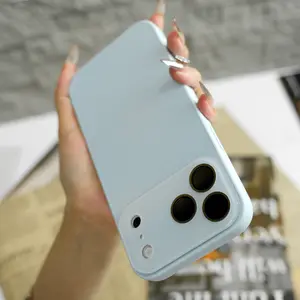 Phone case for iPhone 17 16 15 14 13 Max Plus Pro Glass Texture Mobile Phone Case, Anti-Fall, Non-Yellowing, Shockproof Drop, Protection Durable iPhone case.JN19