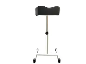 Pedicure Foot Rest,Adjustable Height Pedicure Stool,Pedicure Stand for  Salon,, Tech(Black)