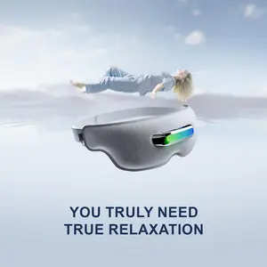MOZA Sleepris Eye Massager with Heat, Eye Massager for Migraines, Lightwave eye mask,Sleep Mask,eye mask Comfort Luxury