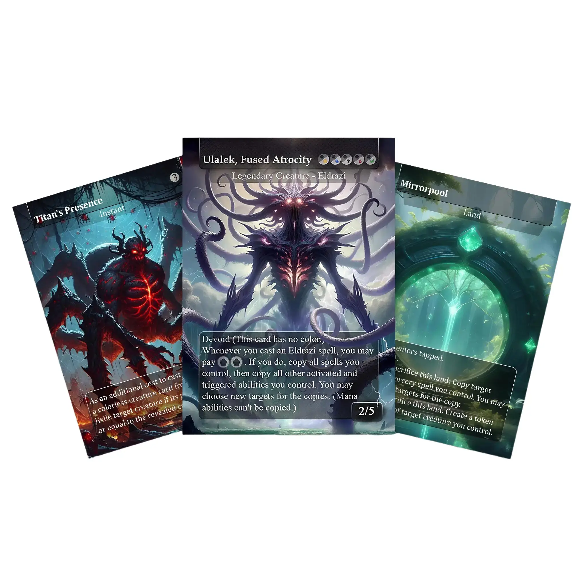 MH3 Eldrazi Tribal MTG Proxy Commander Deck - 129 Cards Set