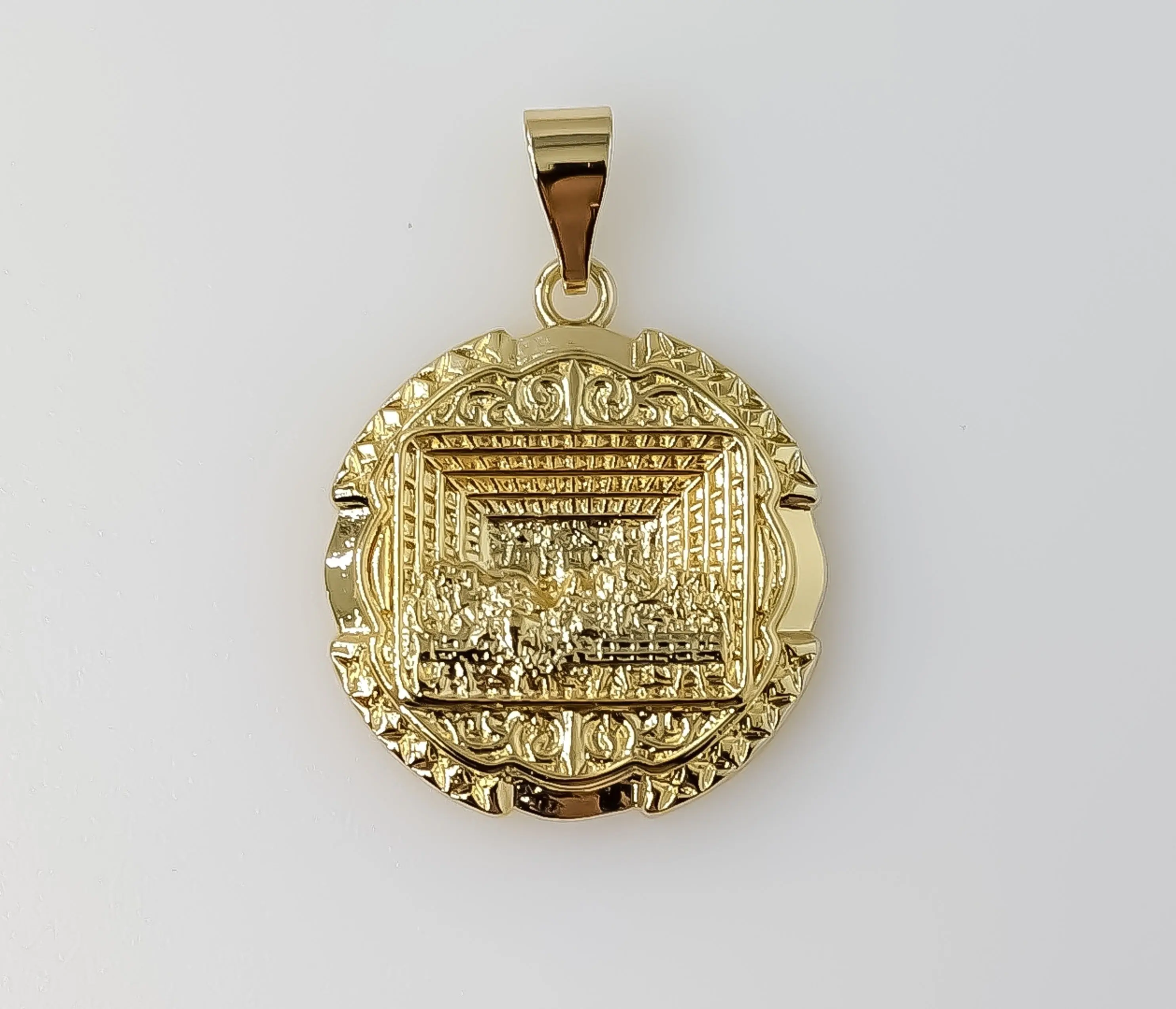 Plated The Last Supper Pendant