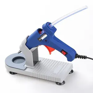 Plastic Hot Melt Glue Gun Stand, Universal Base for Various Models, Keeps Work Area Clean, Two Styles Available