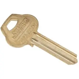 Corbin Russwin  D3R Original 6 Pin Keyblank, Nickel Silver