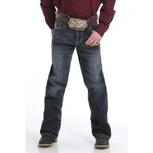 CINCH Boys Relaxed Fit-Rinse Jeans