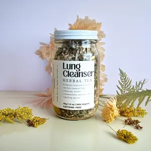 Lung Cleanser Organic Loose Leaf Herbal Tea | For Wellness & Beverage Enthusiasts