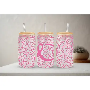 Awareness Ribbon (Choose Your Color) | UVDTF Cup Wrap 20oz