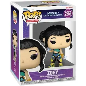 Funko KPop Demon Hunters Zoey Vinyl Figure #2256, Collectible Merch Figurine for KPop Demon Hunters Fans