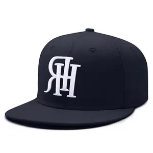 Baseball Hat 6 Panel Customize Embroidered Snap Back Caps Custom logo Vintage Fitted Snapback Cap