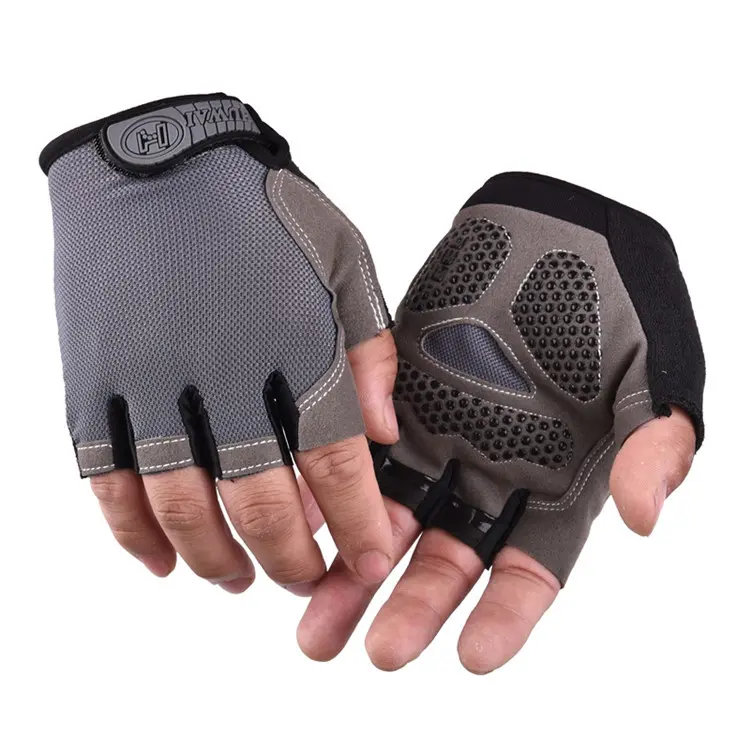 Gray sports, GEL silicone ergonomic shock absorp