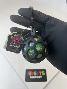 Scrunchems Fusion Squish Ball Keychain - Stress Relief Fidget Toy - Sensory Fun for All Ages - Ages 3+