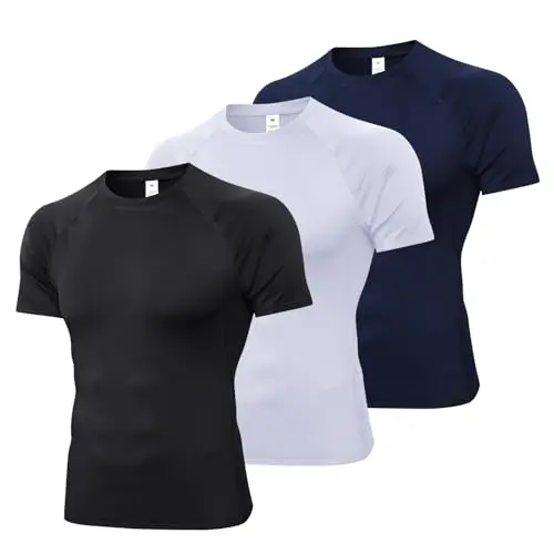 3pcs  Black+white+navy Blue