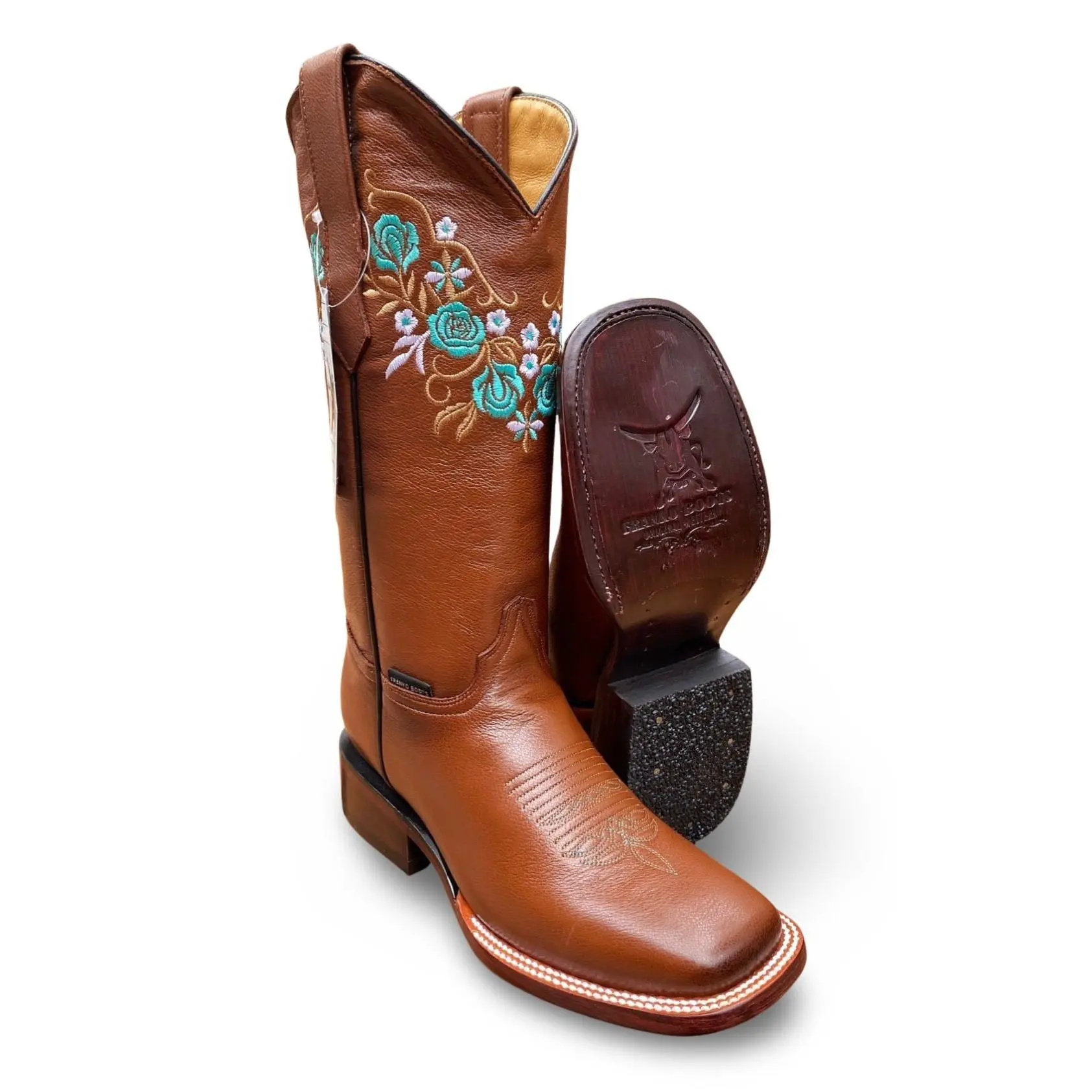 Franko Boots Women's Turqueza Res Cognac