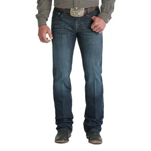 CINCH JEAN CARTER RELAXED MID RISE BOOTCUT DARK BLUE- MB71934024