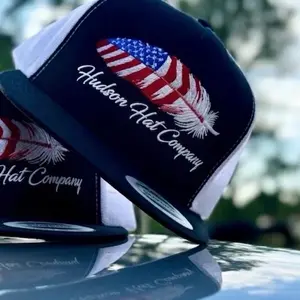 Hudson Hat Company American Flag Feather