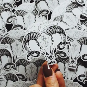 The Aries Zodiac Sticker