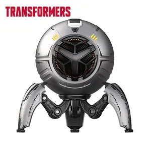 【Authentic Brands】Transformers Bluetooth Speaker -Bumblebee(2026 New) – RGB  Light, 10W Bass Subwoofer, Wireless BT 5.4, Karaoke Mode, TWS Stereo Pairing, Gaming Desk Smart , PC, iPhone & Android Compatible, Cool Tech Gift for Men, TF-Y17Pro Model Audio f