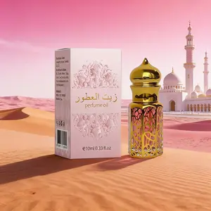 Dubai Arabian Perfume Oil, Long-Lasting Fragrance Rollerballs Scent, Portable Aromatic Wood Fragrance, Suitable for Men and Women, Home Office Travel Use