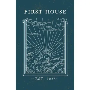 First House Book Cover Sticker