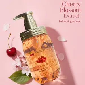 MOOCUTE Petal-Infused Body Wash| Real Flower Bits for Super Soft, Hydrated Skin!Long-Lasting Fresh Scent