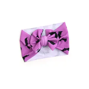 Echo Purple Bats HEADWRAP