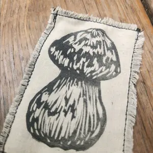 Mushroom (Type 1) Sew On Patch
