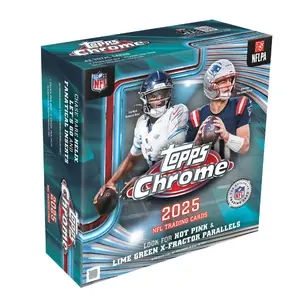 2025 Topps Chrome NFL Mega Box