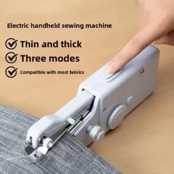 Portable sewing machine, manual sewing device, rapid repair, wireless sewing machine, hand sewing, sewing machine