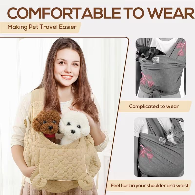 Pet Backpack, Adjustable Front-Carrying Backpack for Dogs and Cats, Ideal for Travel, Hiking, and Camping; Suitable for Small and Medium-Sized Dogs, Cats, and Rabbits; Features a Removable Bottom Safety Strap Pet Backpack, Adjustable Front-Carrying Backpack for Dogs and Cats, Ideal for Travel, Hiking, and Camping; Suitable for Small and Medium-Sized Dogs, Cats, and Rabbits; Features a Removable Bottom Safety Strap