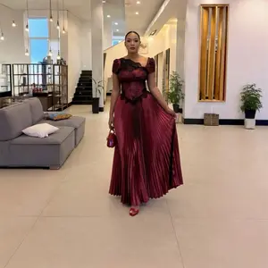 Burgundy Royal Corset Two Piece  Party Banquet, Ladies Summer Clothes, Fall, Casual Womenswear winter fashion