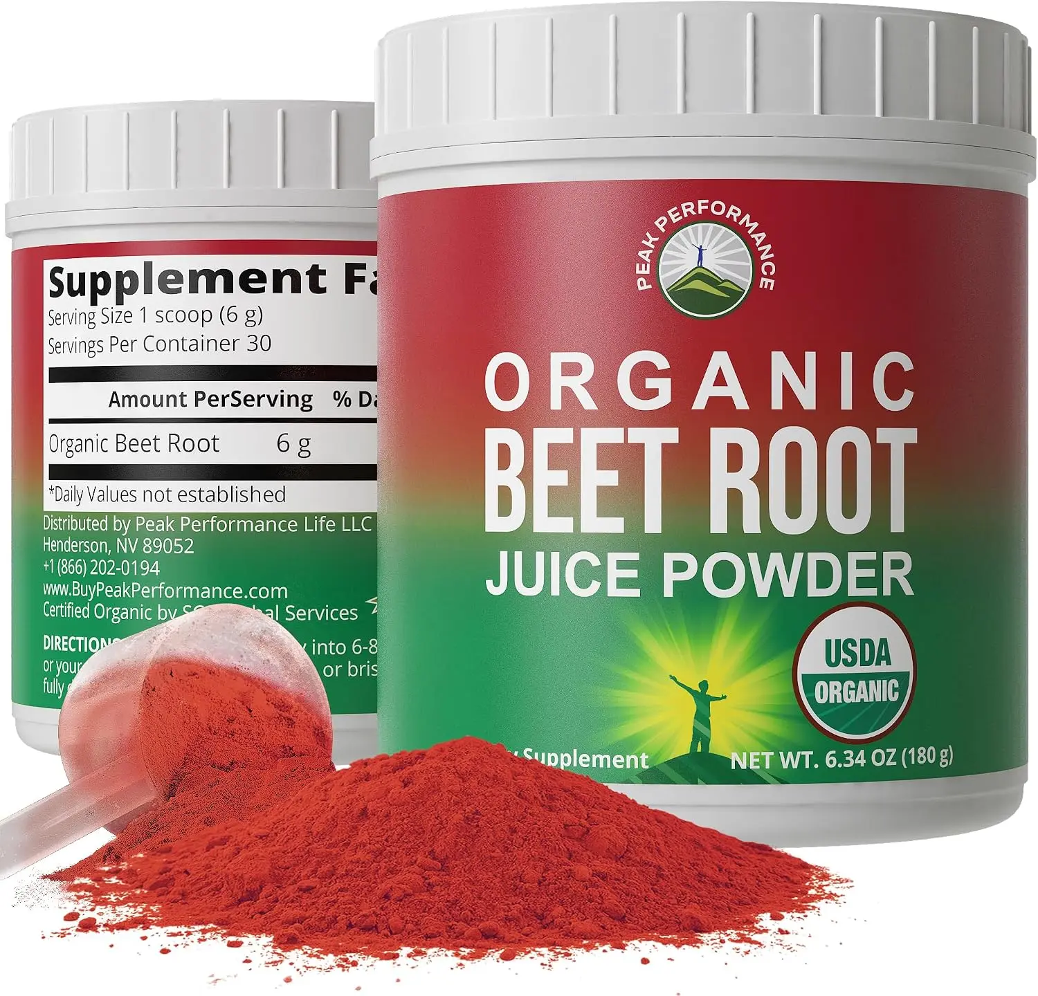 Organic Pure Beet Root Juice Powder | Ultra High Purity Superfood Supplement for Nitric Oxide Boost, Circulation, Energy & Athletic Performance | Rich in Antioxidants & Polyphenols | Keto, Paleo & Vegan Friendly