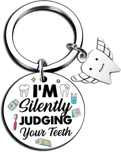 Dental Assistant Accessories For Doctor Dental Hygienist Gifts For Women Funny Dentist Keychain Dental Assistant Gifts For Birthday Dentist gifts For Women Men