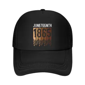 Juneteenth June 19th 1865 Freedom Day Melanin Baseball Cap