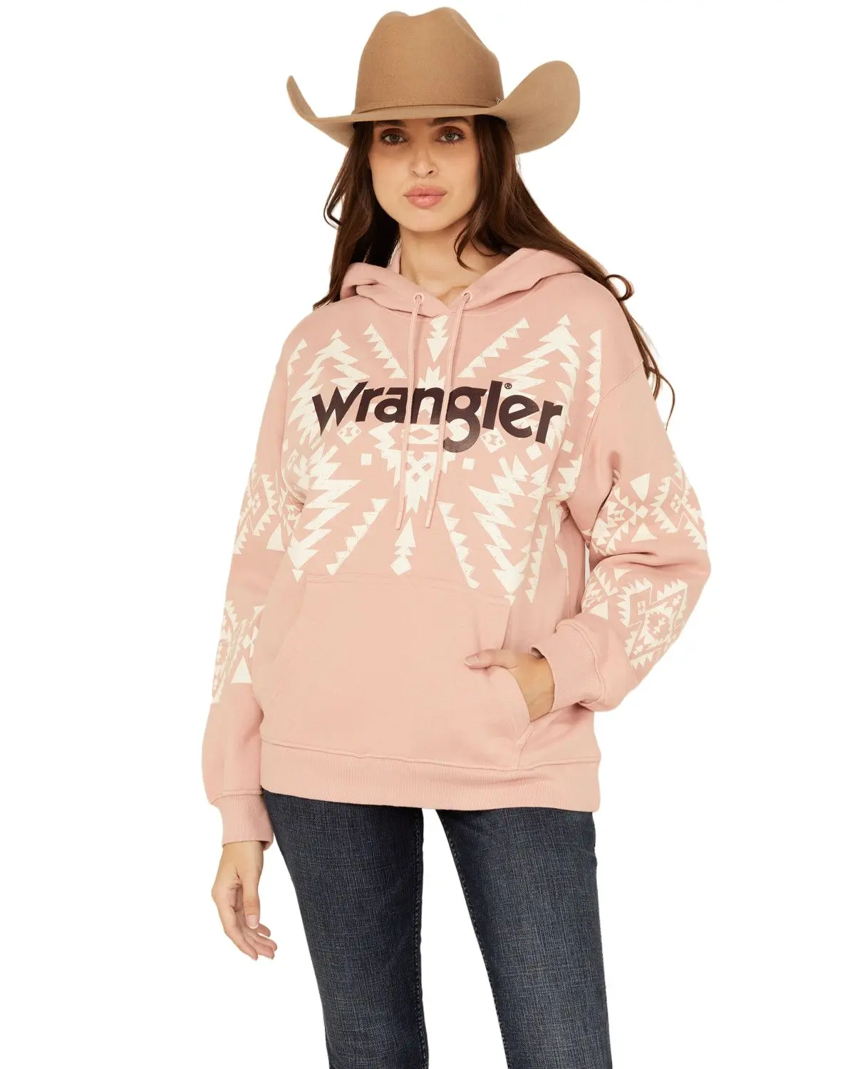 Wrangler Women's Retro Women'S Southwestern Logo Hoodie - 112356679
